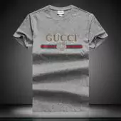 acheter t-shirts homme gucci classic gg gray